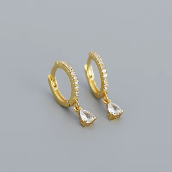 Columbia Teardrop Hoops- Available in 2 Colors
